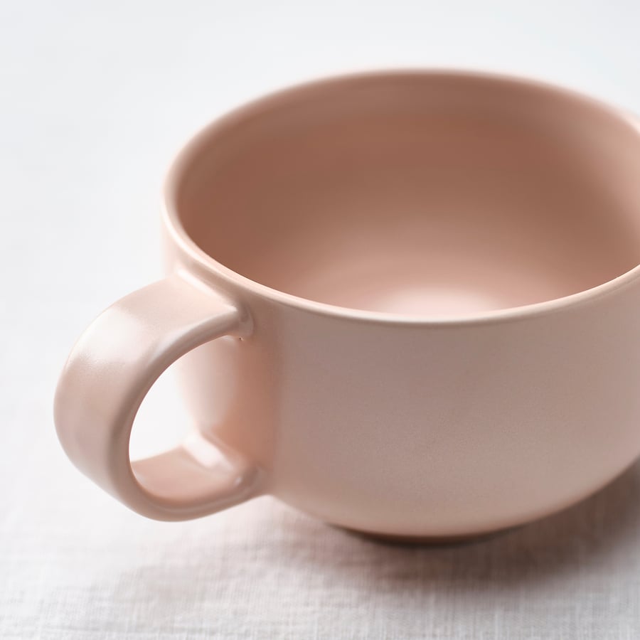 BLOMVECKLARE
Mug, light pink, 15 oz