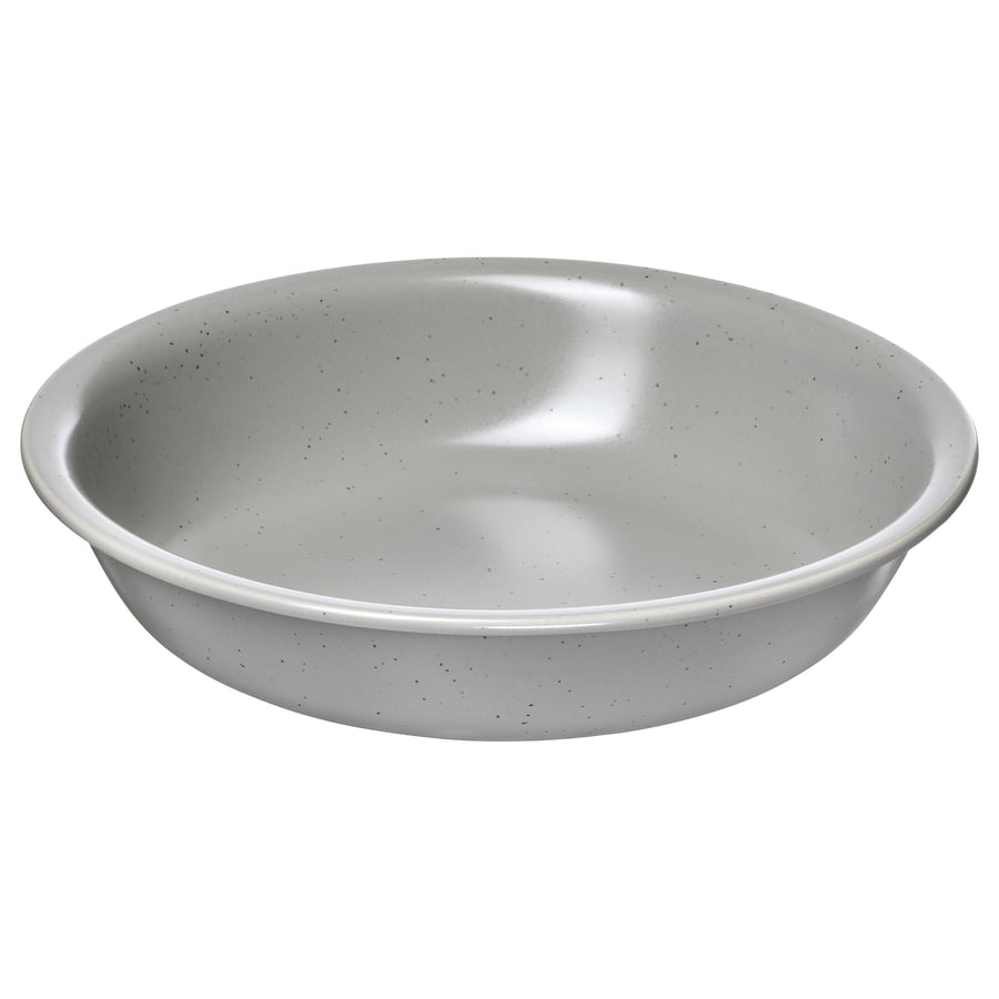 DAGGASTER
Deep plate/bowl, dotted/gray, 7 ½ “