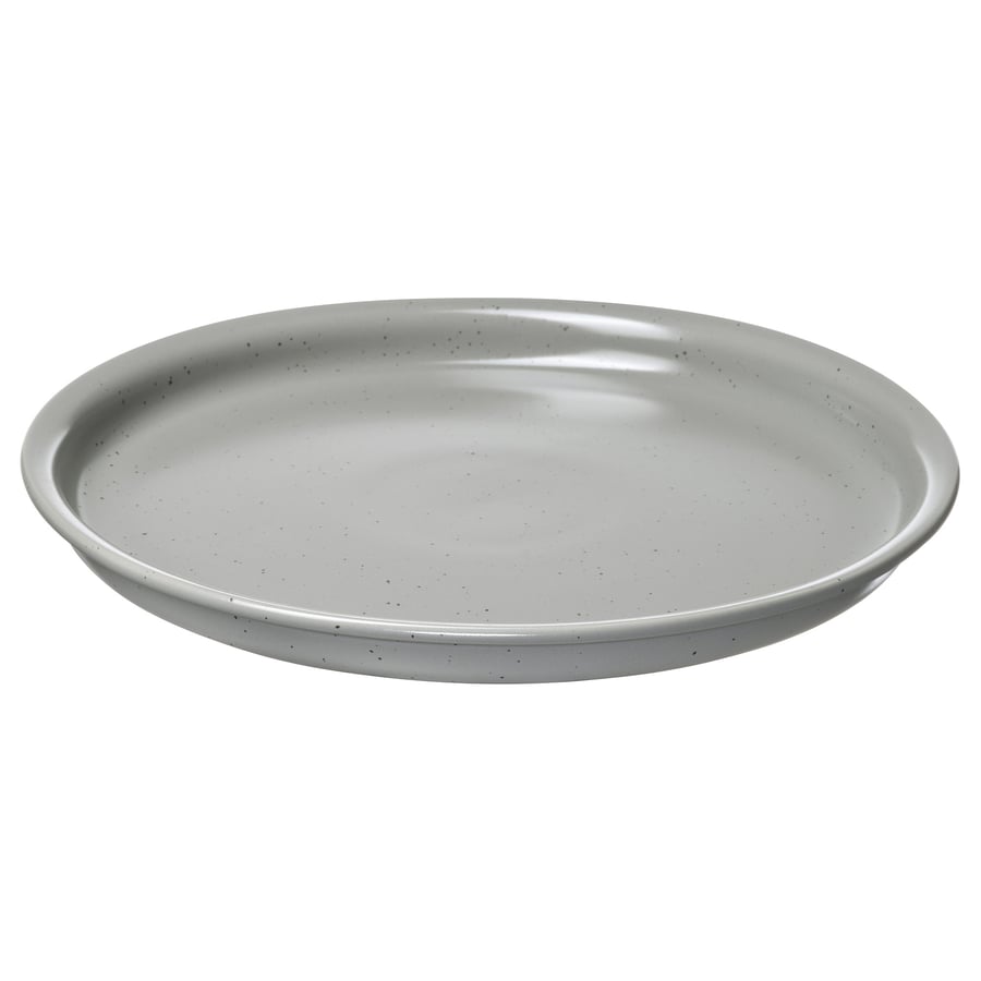 DAGGASTER
Plate, dotted/gray, 10 “