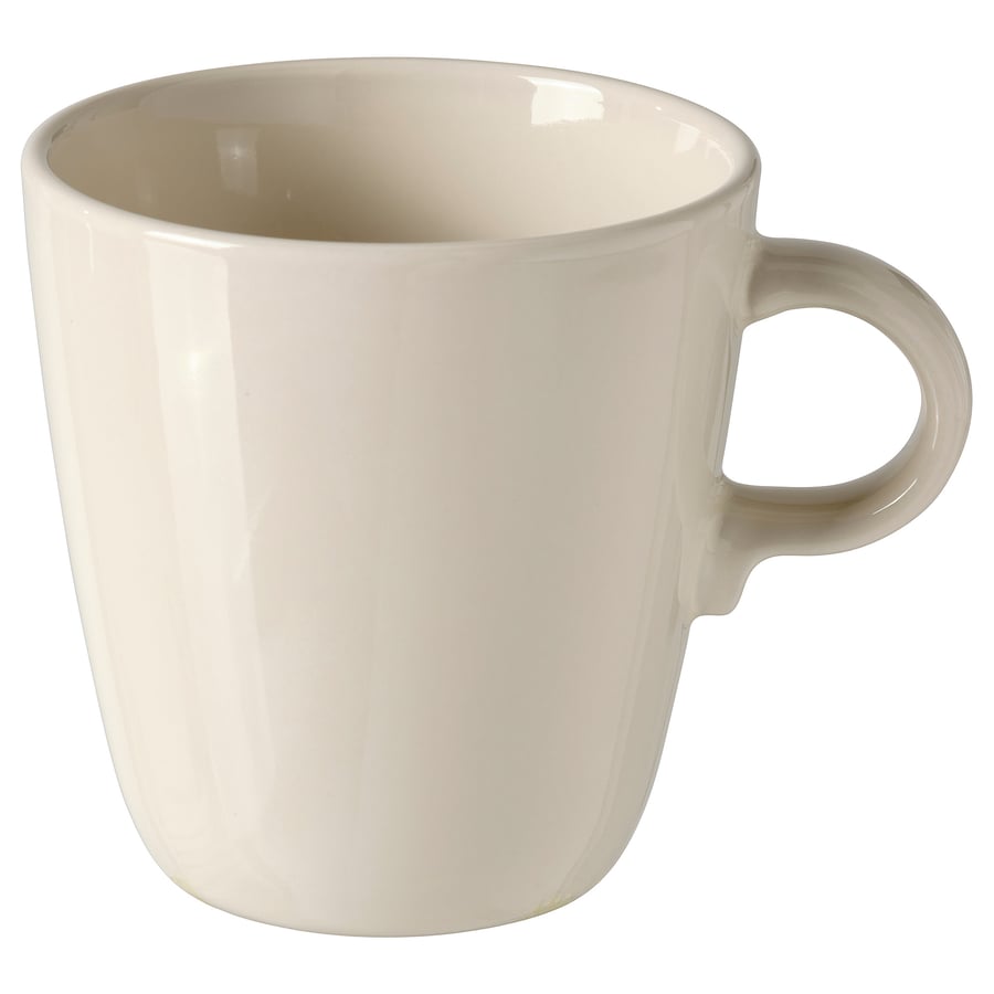 FÄRGKLAR
Mug, glossy beige, 13 oz