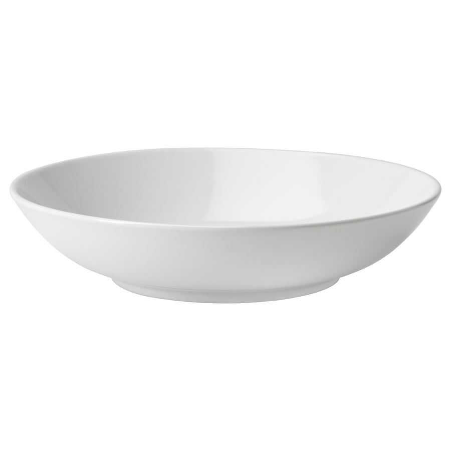GODMIDDAG
Deep plate/bowl, white, 9 “