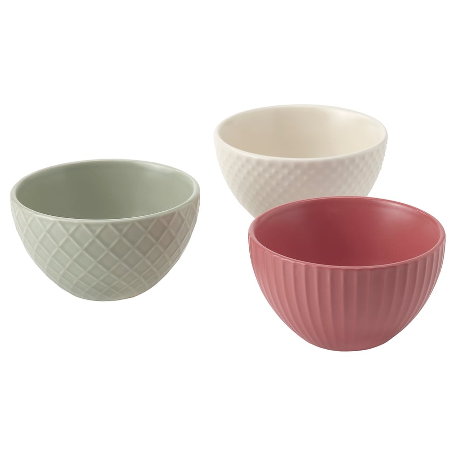 KEJSERLIG
Bowl, mixed colors, 4 “