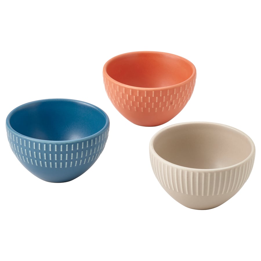 KEJSERLIG
Bowl, mixed colors, 4 “