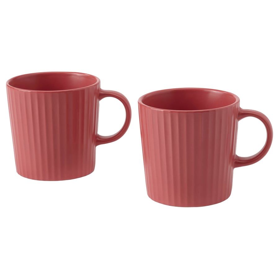 KEJSERLIG
Mug, dark pink, 10 oz