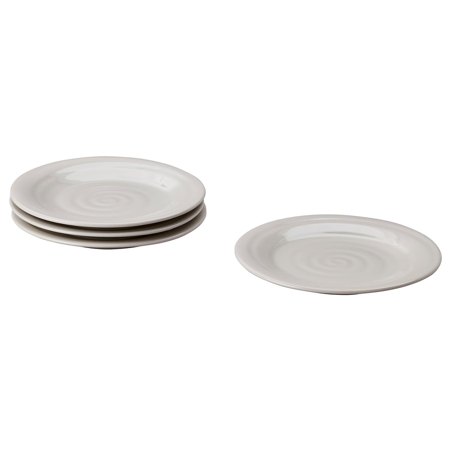 SANDSKÄDDA
Side plate, light grey-beige, 8 “