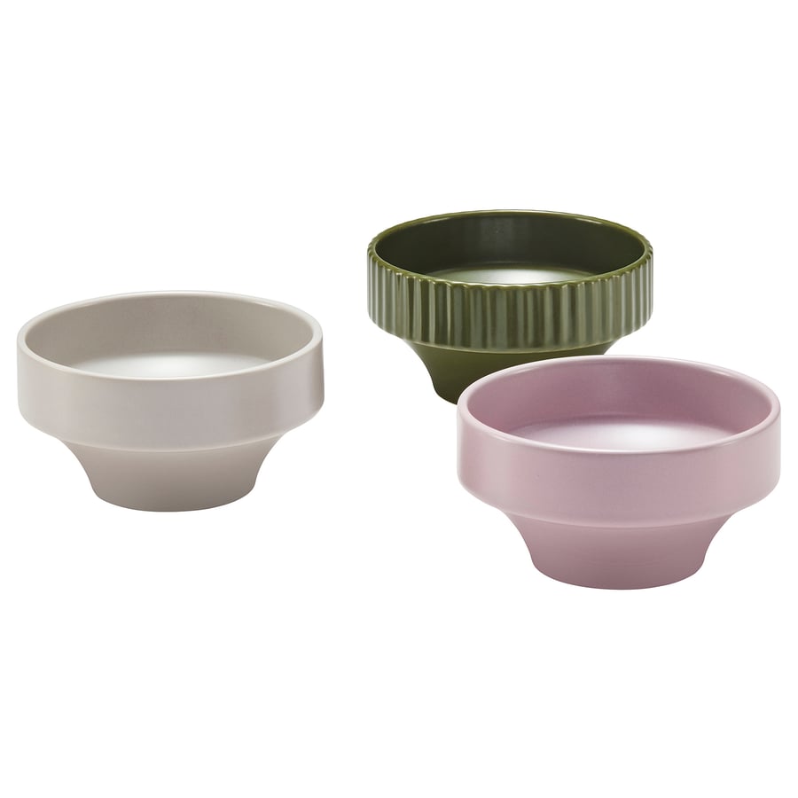SPJUTLILJA
Bowl, mixed colors, 4 ½ “