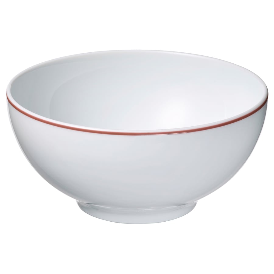 VINTERFINT
Bowl, white/red, 5 “